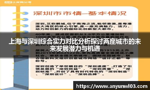 上海与深圳综合实力对比分析探讨两座城市的未来发展潜力与机遇